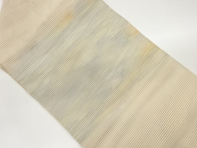 絽綴れ抽象模様名古屋帯